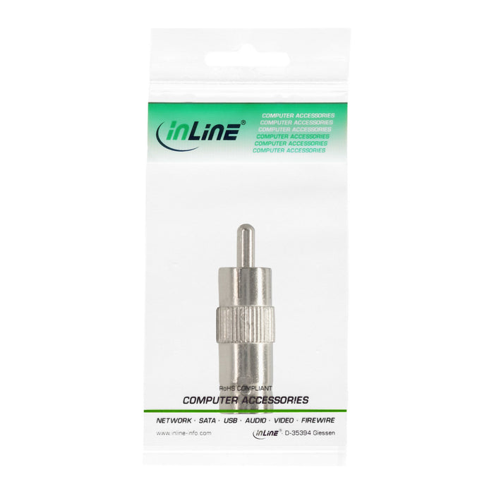 EAN 4043718050970 - InLine 99320 cambiador de género para cable BNC female BNC F Plata imagen 3