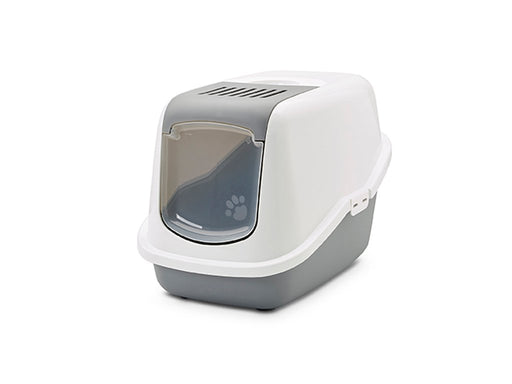 EAN 5411388022716 - Savic Nestor Gato Caja de arena con cubierta Gris, Blanco imagen 1