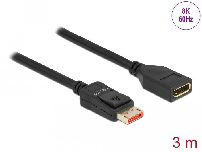 EAN 4043619870721 - DeLOCK 87072 cable DisplayPort Negro imagen 2