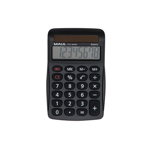 EAN 4002390092555 - MAUL ECO MJ455 calculadora Escritorio Calculadora básica Negro imagen 1