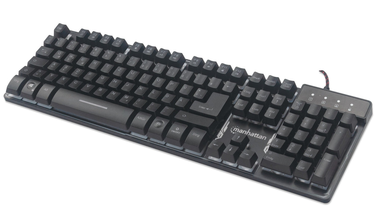 EAN 0766623178457 - Manhattan 178457 teclado Juego USB QWERTY Español Negro imagen 11