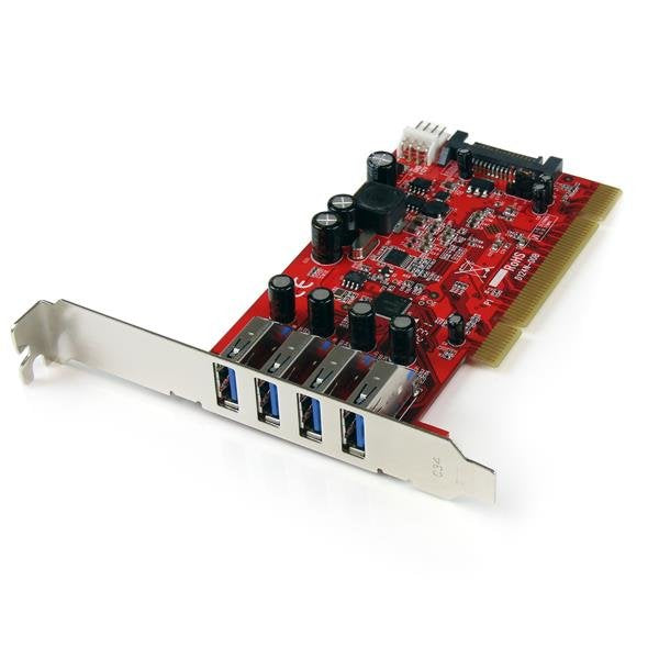 EAN 0065030849517 - StarTech.com PCIUSB3S4 tarjeta y adaptador de interfaz USB 3.2 Gen 1 (3.1 Gen 1) imagen 1