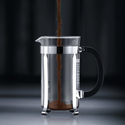 EAN 727015141718 - Bodum Chambord Negro, Acero inoxidable, Transparente imagen 2