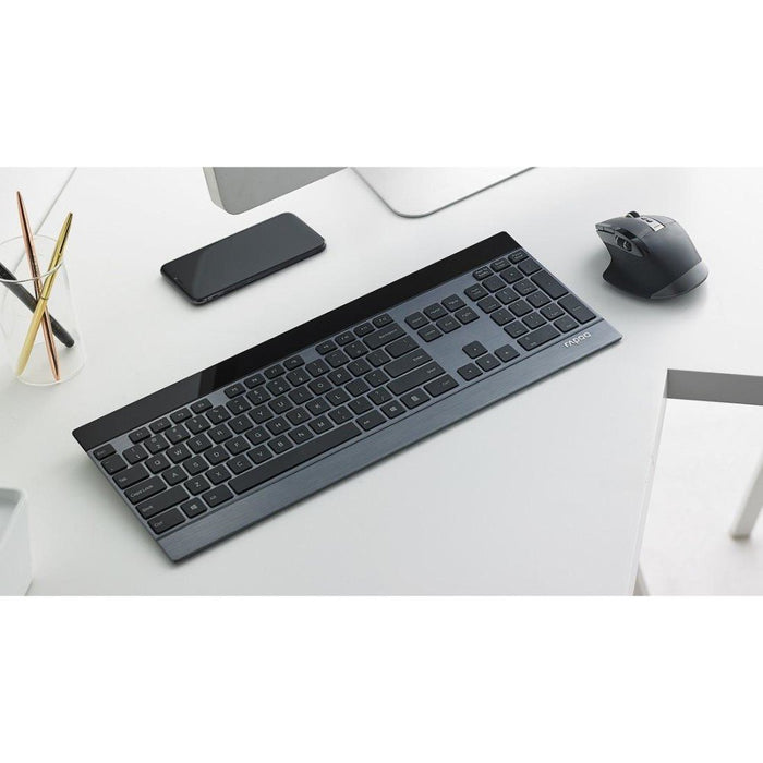 EAN 6940056193476 - Rapoo 9900m teclado Ratón incluido Oficina QWERTZ Negro imagen 5
