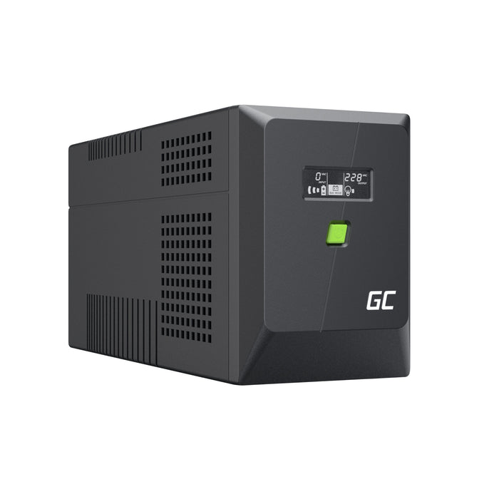 EAN 5904326375659 - Green Cell sistema de alimentación ininterrumpida (UPS) Línea interactiva 1,5 kVA 1050 W 5 salidas AC imagen 3