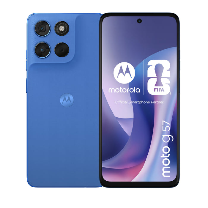 EAN 840493619040 - Motorola moto g57 17,1 cm (6.72") SIM doble Android 16.0 5G USB Tipo C 8 GB 256 GB 5200 mAh Azul imagen 1