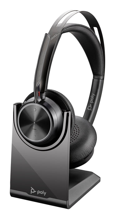 EAN 0198122157235 - HP Poly Voyager Focus 2 USB-C-C Headset +USB-C/A Adapter +Charging Stand Inalámbrico Diadema Business/Eve imagen 7