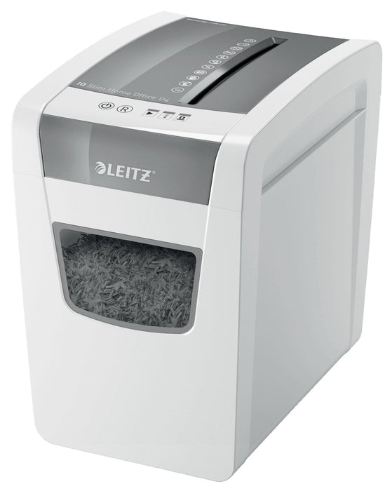 EAN 4002432118946 - Leitz IQ Slim Office P-4 triturador de papel Corte cruzado 22 cm Blanco imagen 1