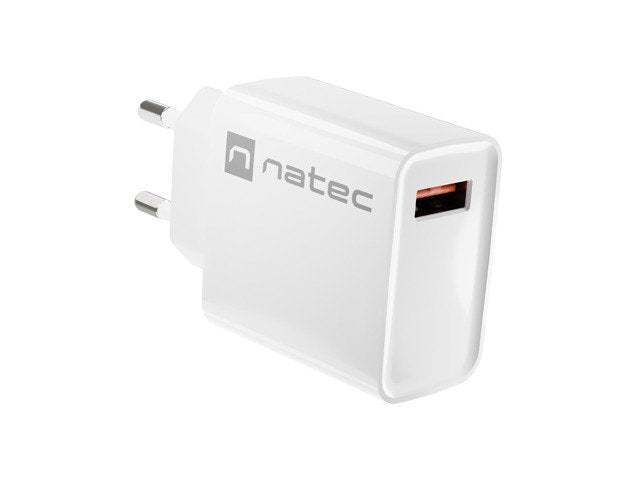 EAN 5901969443066 - NATEC RIBERA Universal Blanco Corriente alterna Carga rápida Interior imagen 1