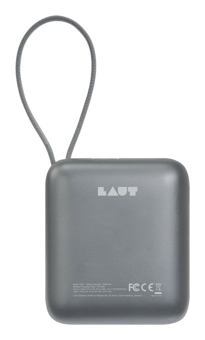 EAN 4895206942904 - LAUT K083 10000 mAh Cargador inalámbrico Plata imagen 5