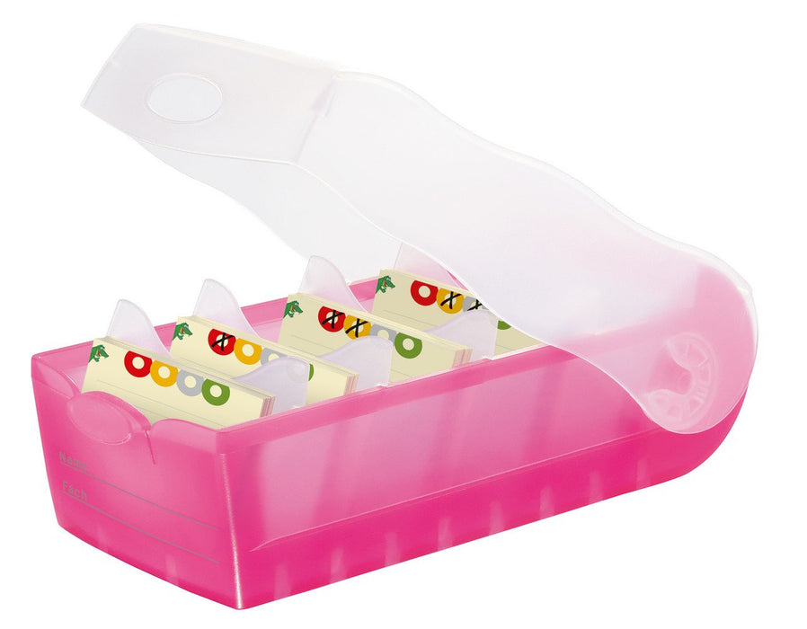 EAN 4012473998384 - HAN CROCO A8 archivador organizador Plástico, Polipropileno (PP) Rosa, Blanco imagen 2