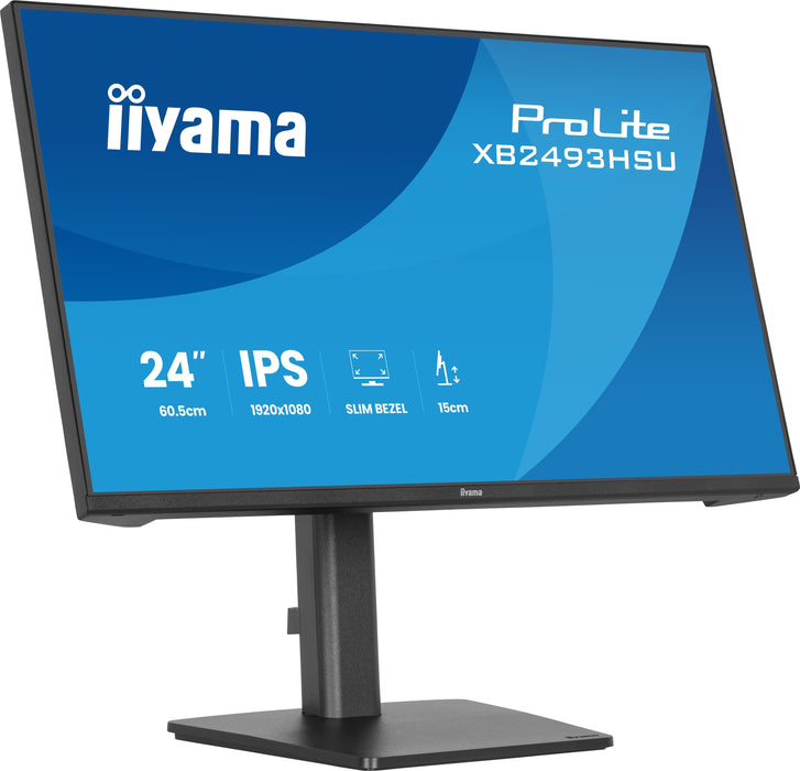 EAN 4948570126620 - iiyama ProLite XB2493HSU-B1 pantalla para PC 60,5 cm (23.8") 1920 x 1080 Pixeles Full HD LED Negro imagen 6