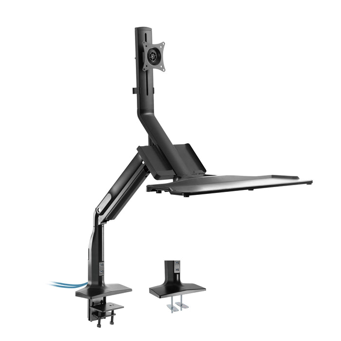 EAN 4043718293964 - InLine 23174A soporte para monitor 43,2 cm (17") Escritorio Negro imagen 1