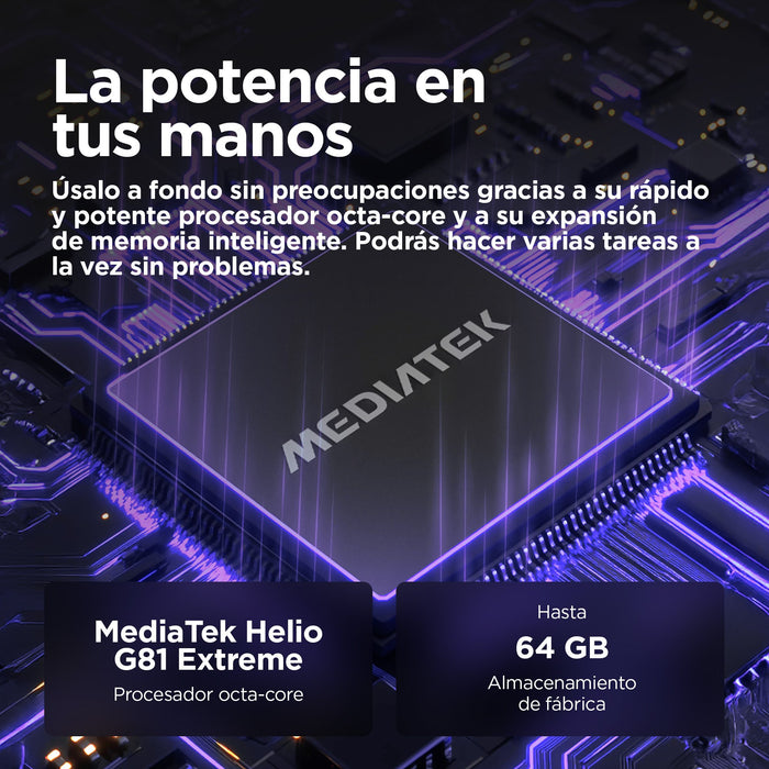 EAN 0840023281532 - Motorola moto e15 16,9 cm (6.67") SIM doble Android 14 Go edition 4G USB Tipo C 2 GB 64 GB 5200 mAh Lavan imagen 15