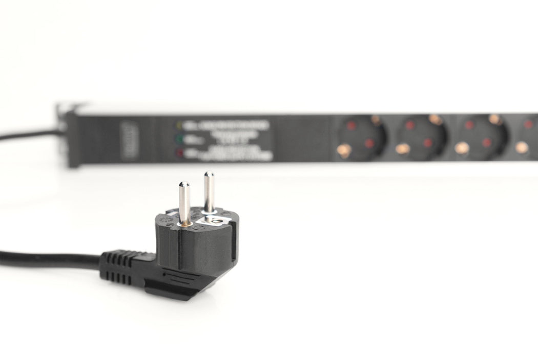 EAN 4016032431770 - Digitus DN-95412 unidad de distribución de energía (PDU) 7 salidas AC 0U Negro, Plata imagen 2