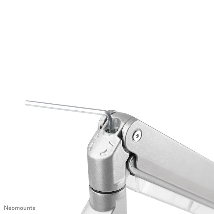 EAN 8717371447816 - Neomounts NM-D775SILVERPLUS soporte para monitor 124,5 cm (49") Escritorio Plata imagen 6