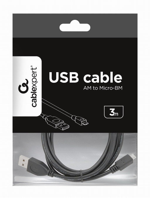 EAN 8716309082488 - Gembird CCP-MUSB2-AMBM-10 cable USB USB 2.0 3 m Micro-USB B USB A Negroimagen 4)