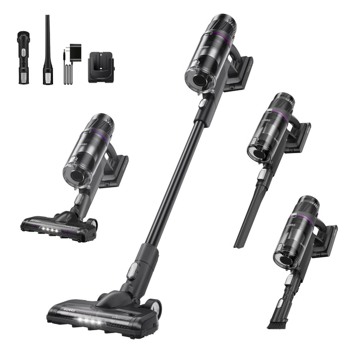 EAN 6956079732677 - Eureka NEC 520 aspiradora de pie y escoba eléctrica Aspiradora escoba 3 en 1 Batería Secar Sin bolsa 200  imagen 1