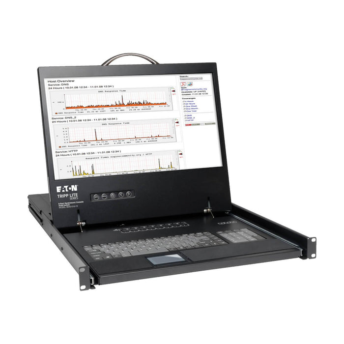 EAN 0037332140296 - Tripp Lite B040-008-19 consola de rack 48,3 cm (19") 1366 x 768 Pixeles imagen 1