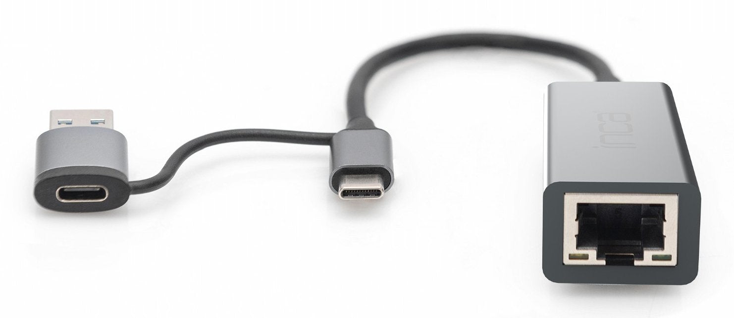 EAN 8681949016202 - Inca IUTP-01TX hub de interfaz USB 3.2 Gen 1 (3.1 Gen 1) Type-A + Type-C Azul imagen 3