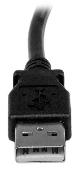 EAN 0065030851800 - StarTech.com USBAB1MR cable USB USB 2.0 0,48 Gbit/s Negro imagen 3