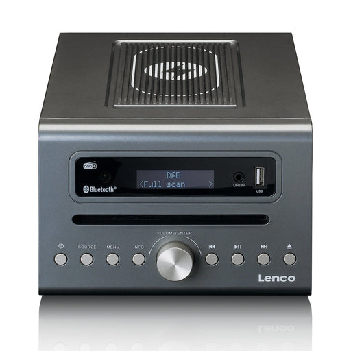 EAN 8711902066163 - Lenco MC-175SI sistema de audio para el hogar Microcadena de música para uso doméstico 40 W Plata, Madera imagen 2