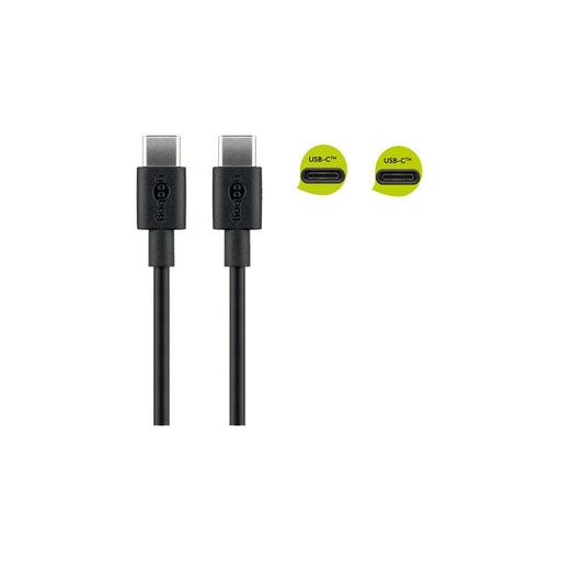 EAN 4040849663185 - Wentronic 66318 cable USB USB 2.0 1 m USB C Negro imagen 2
