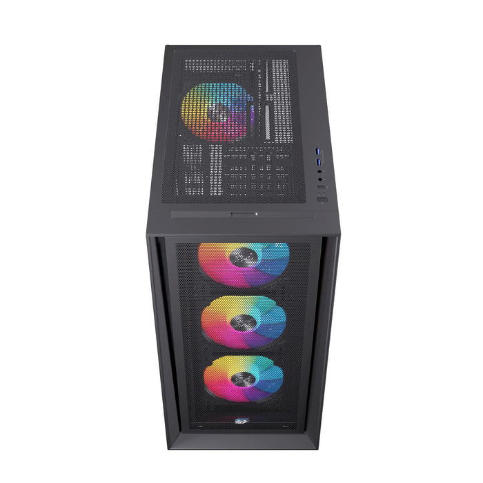 EAN 6977277360141 - Einarex EXCS-PL-600R-B carcasa de ordenador Midi Tower Negro imagen 6