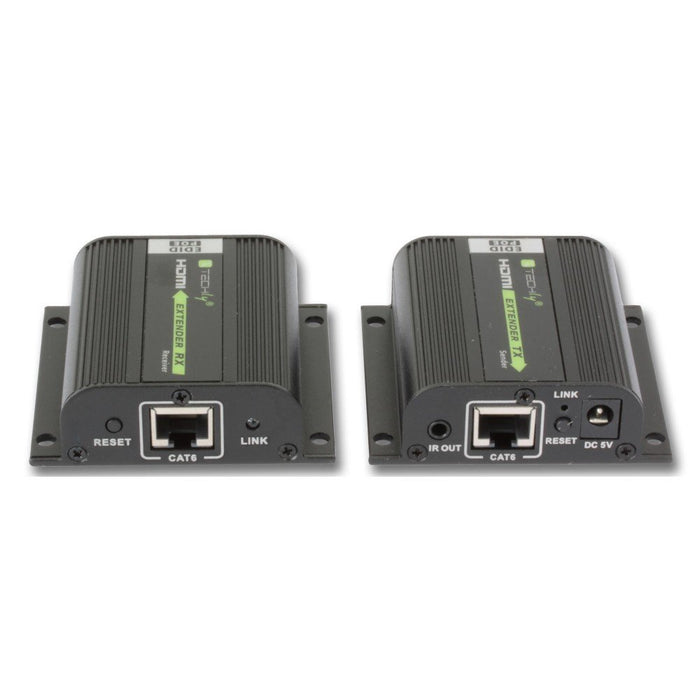 EAN 8051128100709 - Techly IDATA EXT-E70POED extensor audio/video Transmisor y receptor de señales AV Negro imagen 4