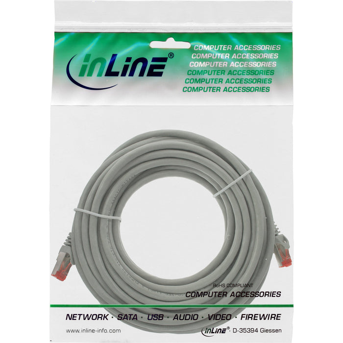 EAN 4043718231300 - InLine 4043718231300 cable de red Gris 5 m Cat6 S/FTP (S-STP) imagen 3