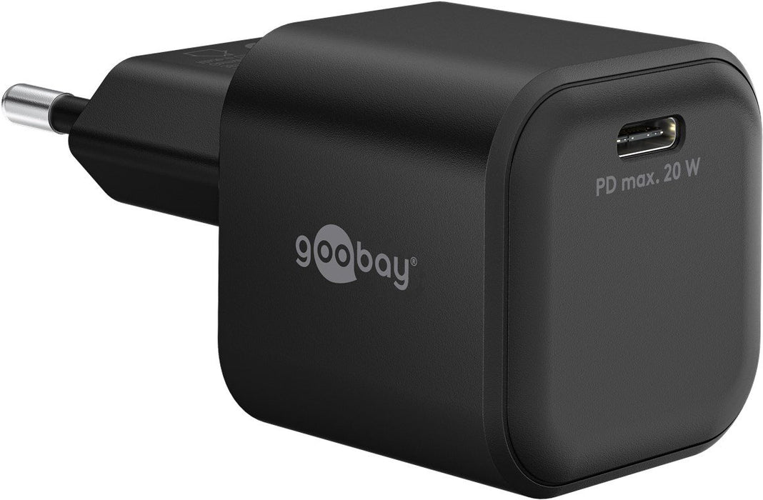 EAN 4040849766909 - Goobay 76690 cargador de dispositivo móvil Universal Negro Corriente alterna Carga rápida Interior imagen 1