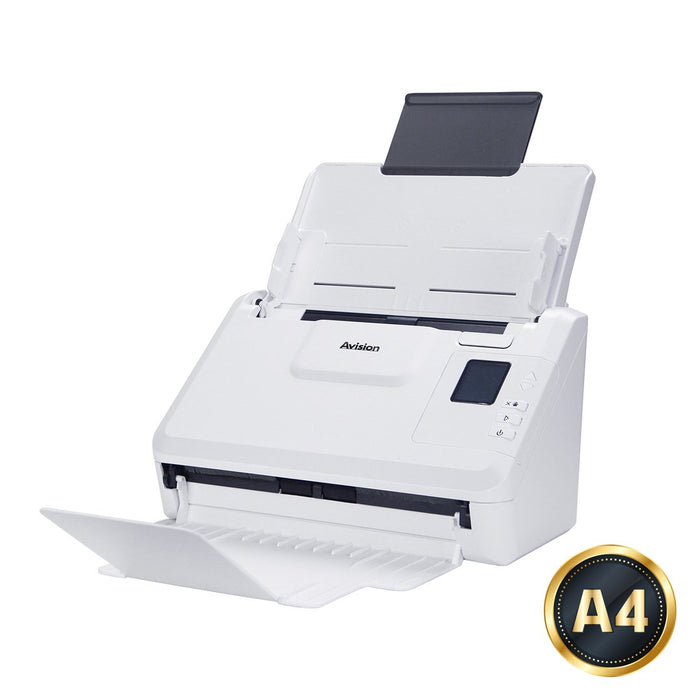 EAN 4713494651806 - Avision AD340GWN Escáner con alimentador automático de documentos (ADF) 1200 x 1200 DPI A4 Blanco imagen 1