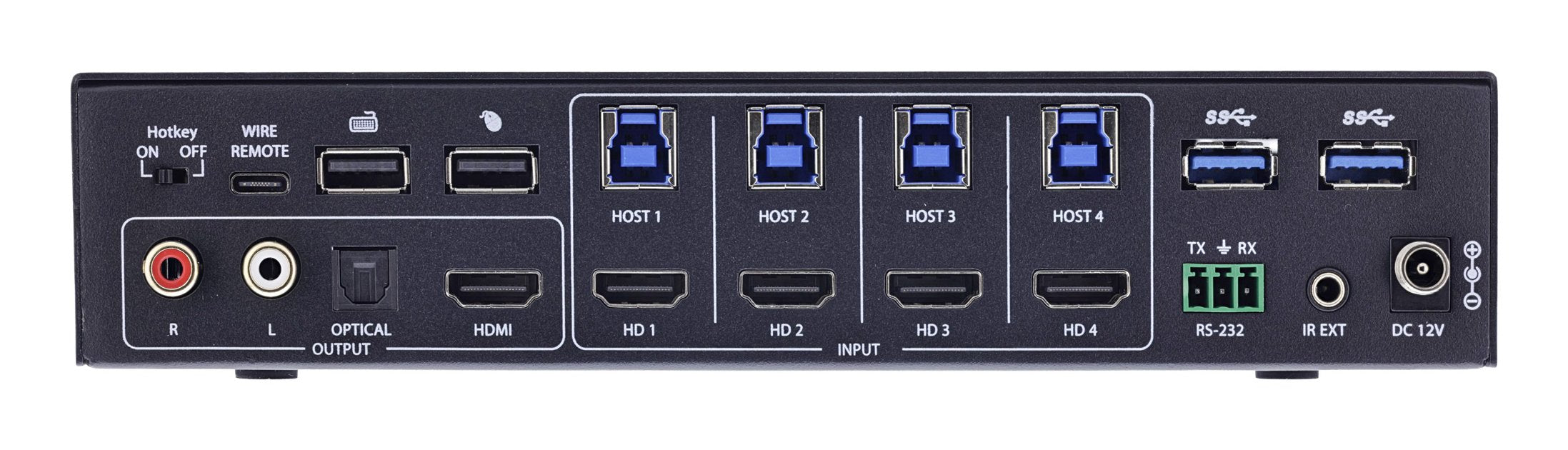 EAN 4043718344321 - InLine 57885I interruptor KVM Montaje en rack Negro imagen 5