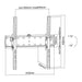 EAN 4043718284276 - InLine 23113A soporte para TV 81,3 cm (32") Negro imagen 7