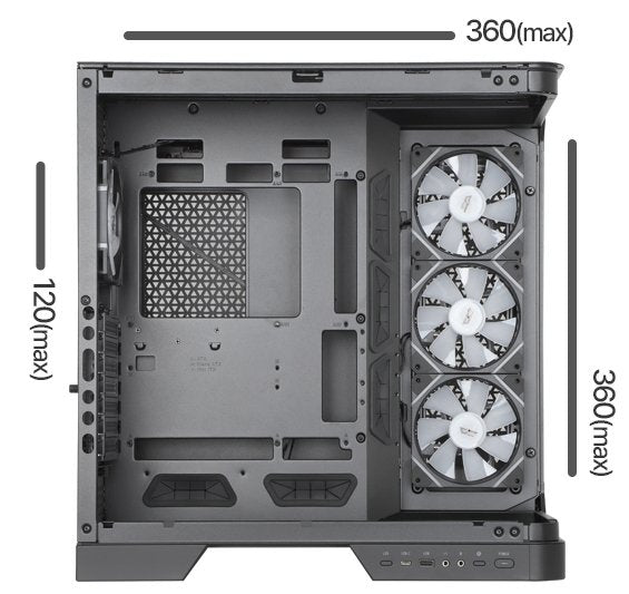 EAN 4711527004339 - darkFlash DC-DY570-B-ES1 carcasa de ordenador Full Tower Negro imagen 7