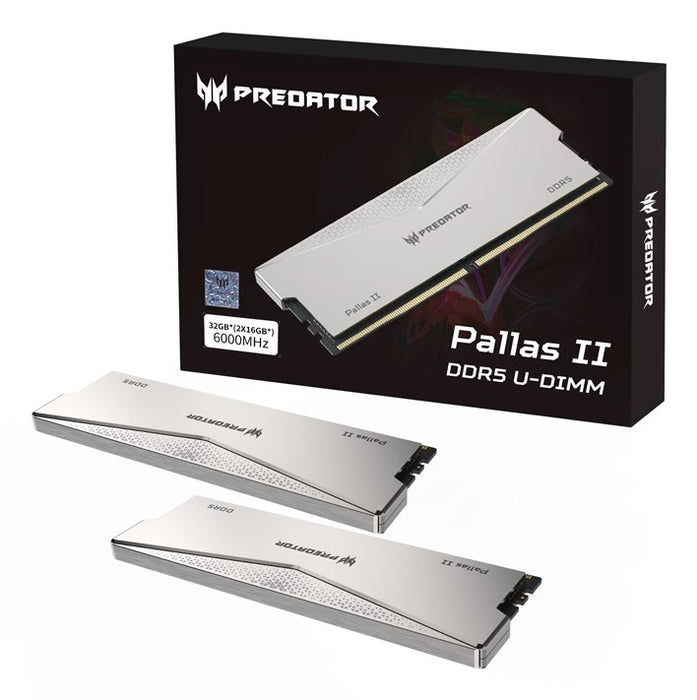 EAN 6955914638983 - Predator PALLASII-32GB-6000-1R8-2XV9 módulo de memoria 2 x 16 GB DDR5 6000 MT/s 288-pin DIMM imagen 11