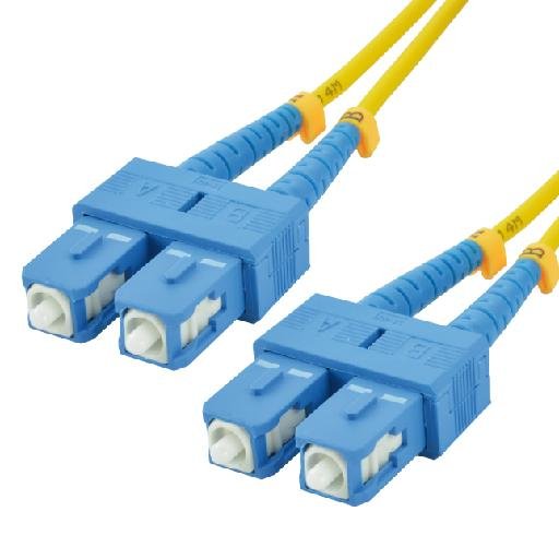 EAN 3700224748500 - MCL FJOS2/SCSC-5M Cable de fibra óptica e InfiniBand SC Amarillo imagen 1