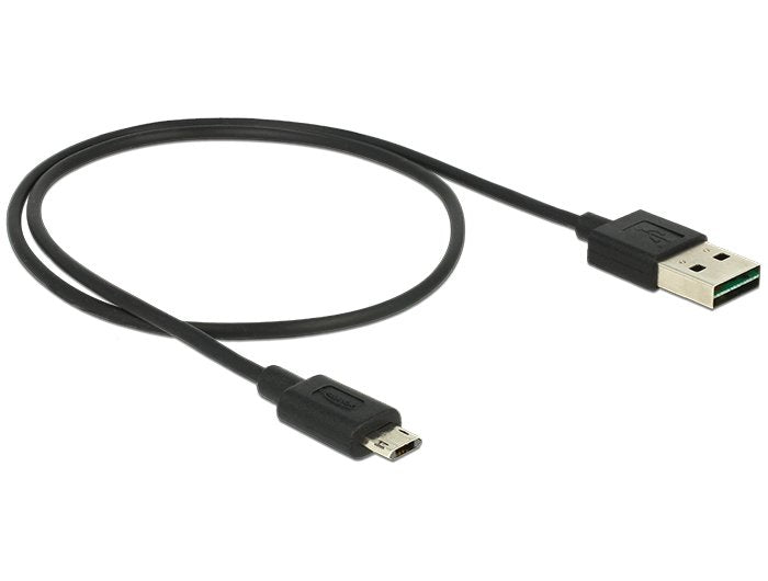 EAN 4043619838455 - DeLOCK 83845 cable USB USB 2.0 0,5 m USB A Micro-USB B Negro imagen 1