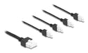 EAN 4043619901739 - DeLOCK 90173 cable de transmisión Negro 1 m 4 x DC imagen 2