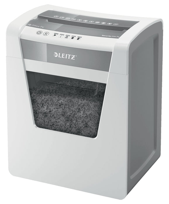 EAN 4002432118960 - Leitz 80030000 triturador de papel Corte cruzado 55 dB 22,3 cm Blanco imagen 1