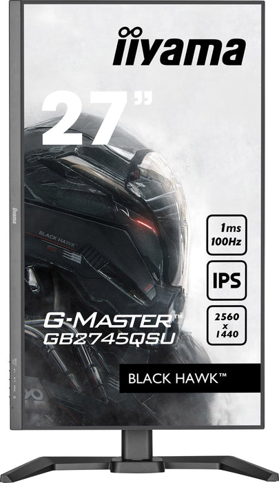 EAN 4948570122783 - iiyama G-MASTER GB2745QSU-B1 pantalla para PC 68,6 cm (27") 2560 x 1440 Pixeles 2K Ultra HD LED Negro imagen 2