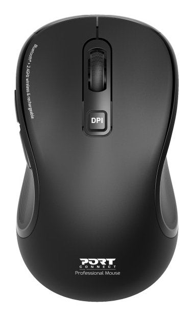 EAN 3567049100100 - Port Designs PORT Connect 910010 ratón Universal Ambidextro RF Wireless + Bluetooth Óptico 2400 DPI imagen 1