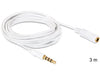 EAN 4043619844838 - DeLOCK 3.5mm 3m cable de audio 6,35mm 3,5mm Blanco imagen 1