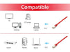 EAN 4015867152393 - Equip 605620 cable de red Rojo 1 m Cat6a S/FTP (S-STP) imagen 5