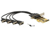 EAN 4043619894475 - DeLOCK 89447 tarjeta y adaptador de interfaz Interno De serie imagen 2