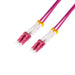 EAN 4052792072297 - LogiLink FC4LC05 Cable de fibra óptica e InfiniBand 5 m 2x LC Rosa imagen 2