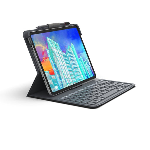 EAN 0840056174320 - ZAGG Messenger Folio 2 QWERTZ Alemán Bluetooth Carbón vegetal imagen 1