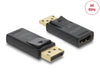 EAN 4043619610860 - DeLOCK 61086 cambiador de género para cable DisplayPort HDMI Negro imagen 1