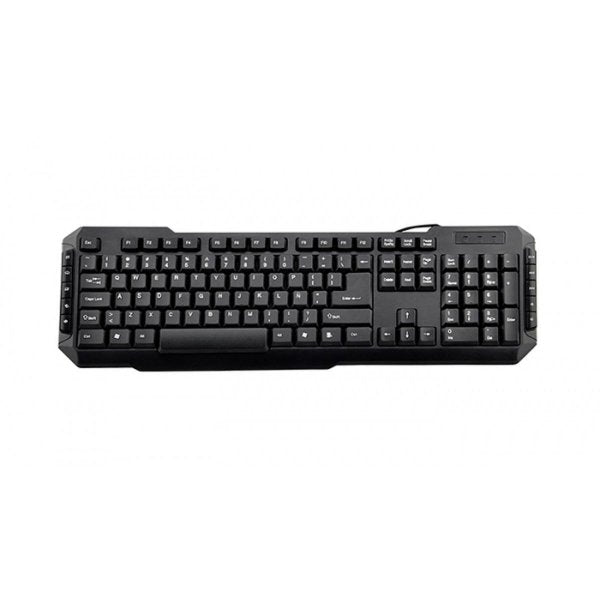 EAN 8436531559915 - 3GO KBDRILEUSB2 teclado Universal USB QWERTY Español Negro imagen 1