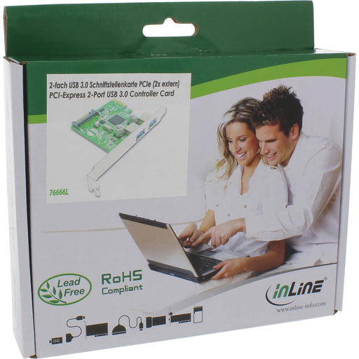 EAN 4043718203079 - InLine 76666L tarjeta y adaptador de interfaz Interno USB 3.2 Gen 1 (3.1 Gen 1) imagen 2